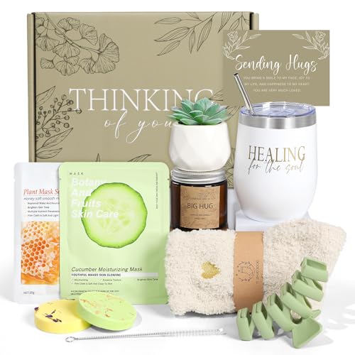 Thinking of You Care Package for Women - Get Well Soon Spa Gift Basket