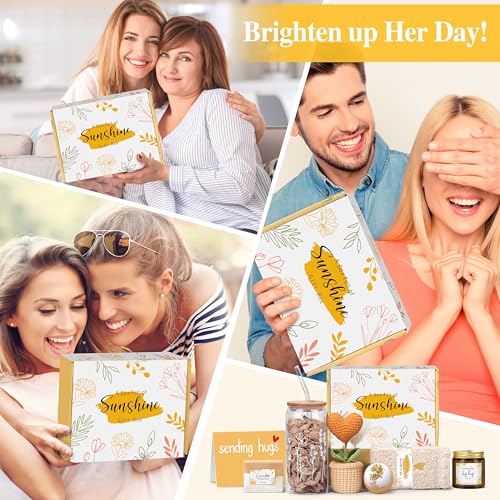 Get Well Soon Gift Basket for Women - Sunshine Care Package