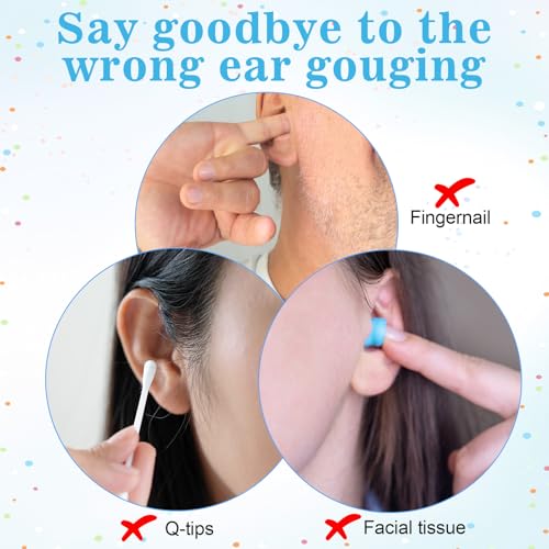 50 Pcs Stainless Steel Ear Spoon Set - Safe, Reusable Ear Wax Removal Tools