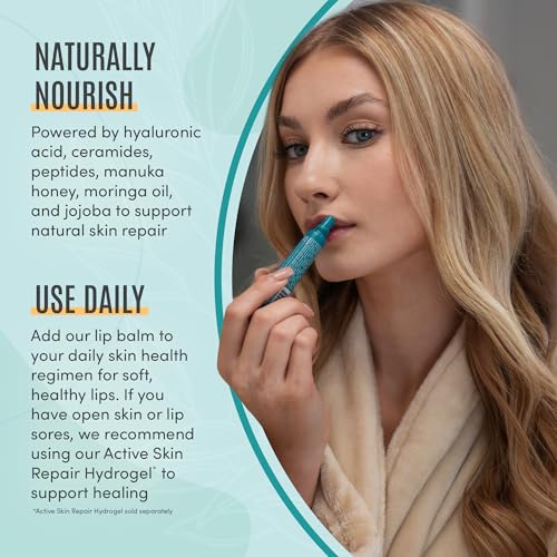 Hydrating Lip Balm with Hyaluronic Acid - Nourishing, Non-Toxic, 10ml