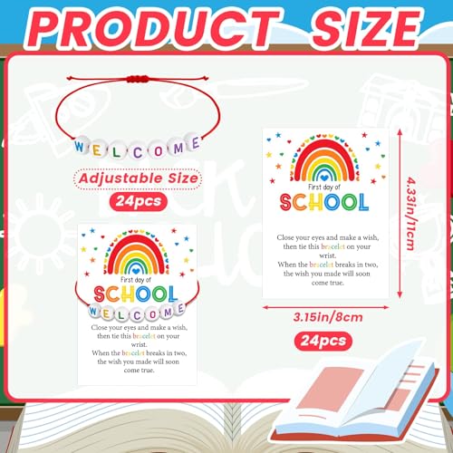Denylo Pro Graduation Bracelet Set with Cards & Bags for 2025
