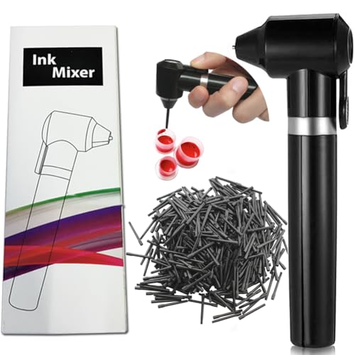 Electric Tattoo Ink Mixer Machine for Pigment & Eyebrow Color - Portable & Easy to Use