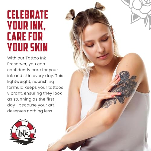 Tattoo Healing Lotion - Advanced Aftercare Moisturizer, Unscented