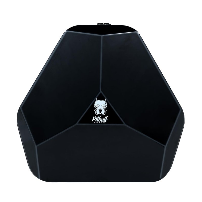 Skull Shaver Pitbull Diamond Travel Case - Durable Glossy Case for Shaver Storage - Compact Organizer - Travel-Friendly Design - Great Gift Idea