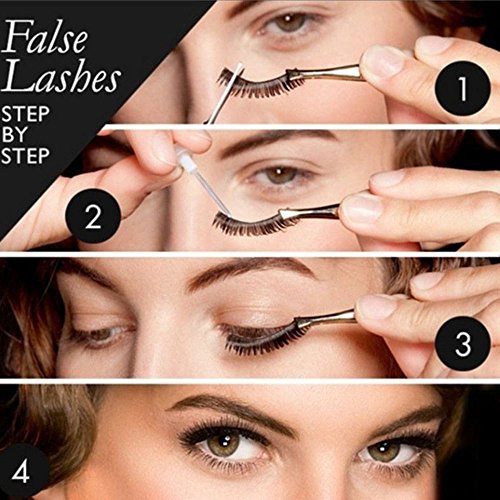 FEITA Sexy 16-19MM Fluffy False Eyelashes 8D Natural Thick Volume Mink Lashes 5 Pairs