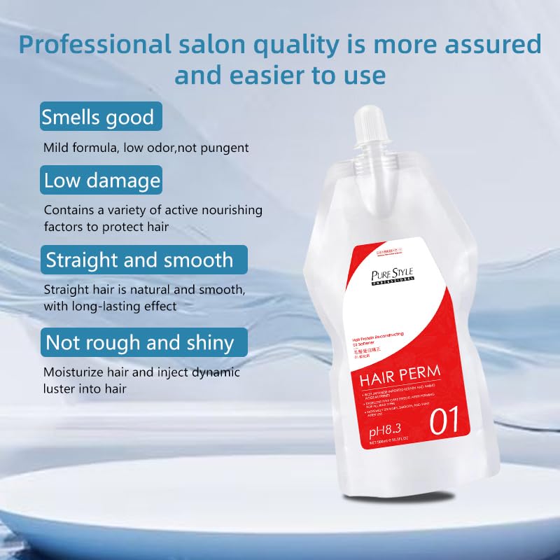 Professional Keratin Hair Straightening Cream Kit - Japanese Formula with Argan Oil | Gentle & Long-Lasting Results for All Hair Types