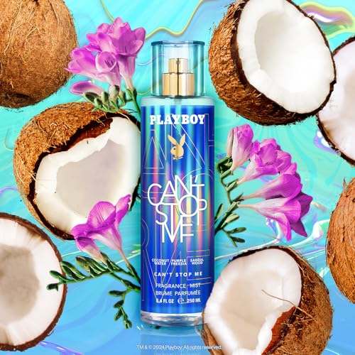 Playboy Can't Stop Me Body Mist 8.5 oz - Vegan & Refreshing