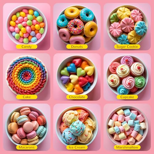 Oil-Based Food Coloring Set for Chocolate - 16 Vibrant Colors