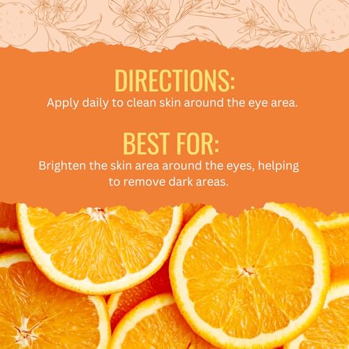 Vitamin C Eye Cream with Manuka Honey & Lemon Balm - 1.01 Fl Oz