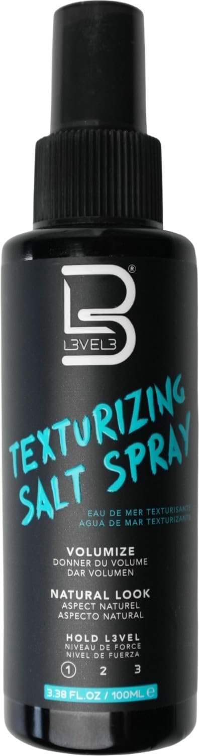 Sea Salt Texturizing Spray - Create Beachy Waves & Light Hold - 3.38 Fl Oz