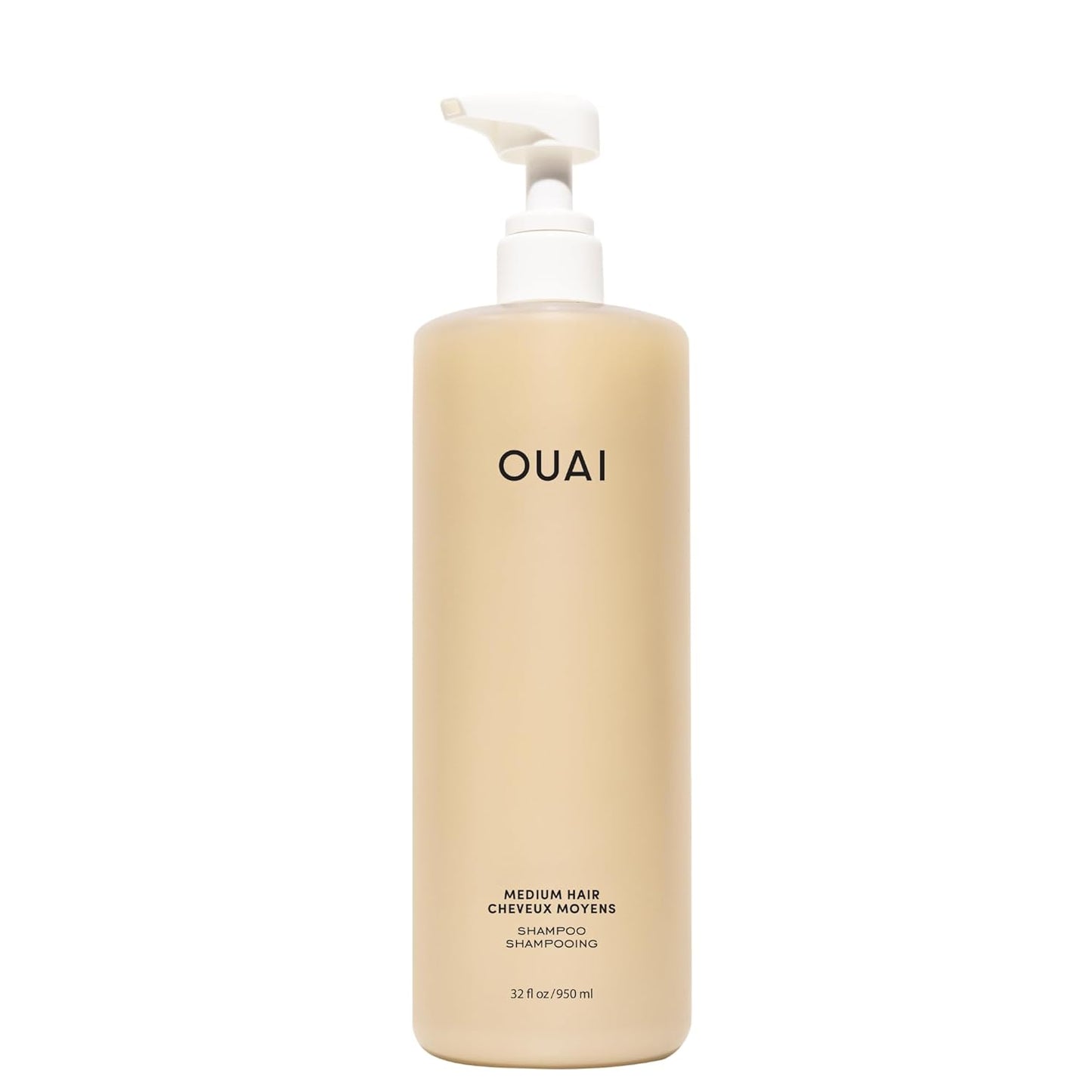 OUAI Fine Hair Shampoo - Biotin Thickening Shampoo for Flat, Thin Hair | Volumizing & Strengthening with Keratin & Chia Seed Oil - 32 Oz