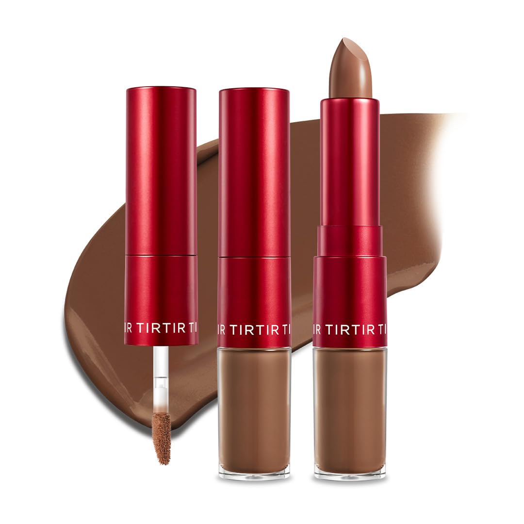 TIRTIR Glide&Hide Blurring Concealer - Creamy Dual Formula for Dark Circles & Wrinkles | #1N, 0.28 Oz
