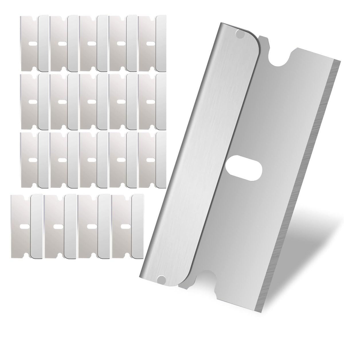 20 Pcs Single edge razor blades Industrial Razor Blades for Scraper, Safety Straight Edge Razors, Paint Scraper Razor Blades,razor blade scraper,razor blades scraper,box cutter blades refills