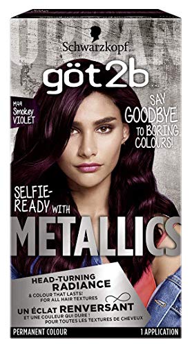 Got2B Metallics Permanent Hair Color, Smoky Violet - 1 Count