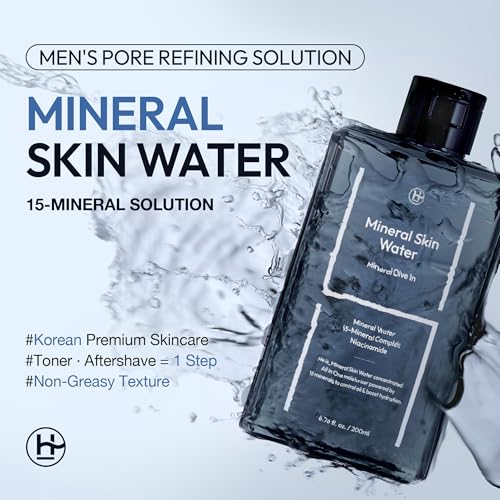 LAB BY He Mineral Hydrating Facial Toner & Aftershave for Men