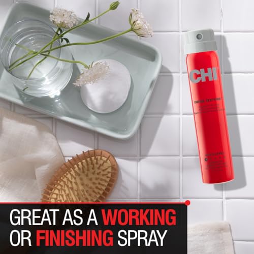 CHI Infra Texture Dual Action Hair Spray - Flexible Hold & Shine, 2.6 Oz