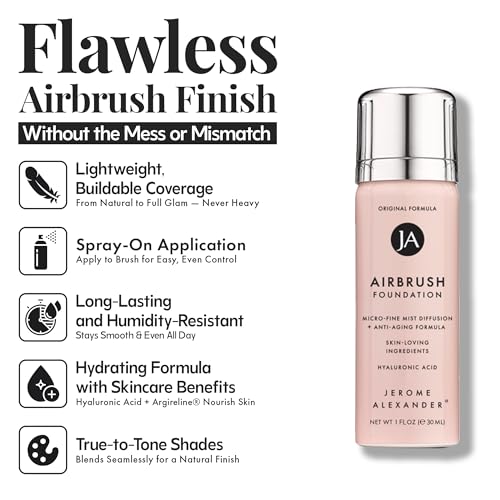 Jerome Alexander Magic Minerals Mini Airbrush Foundation Light Medium 1 oz