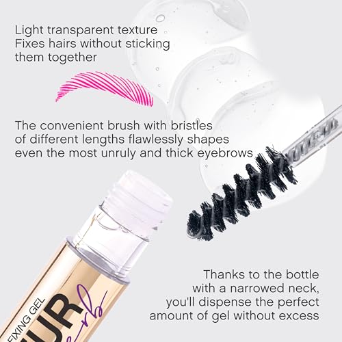 Vivienne Sabó Brow Gel – Clear Formula for All-Day Hold