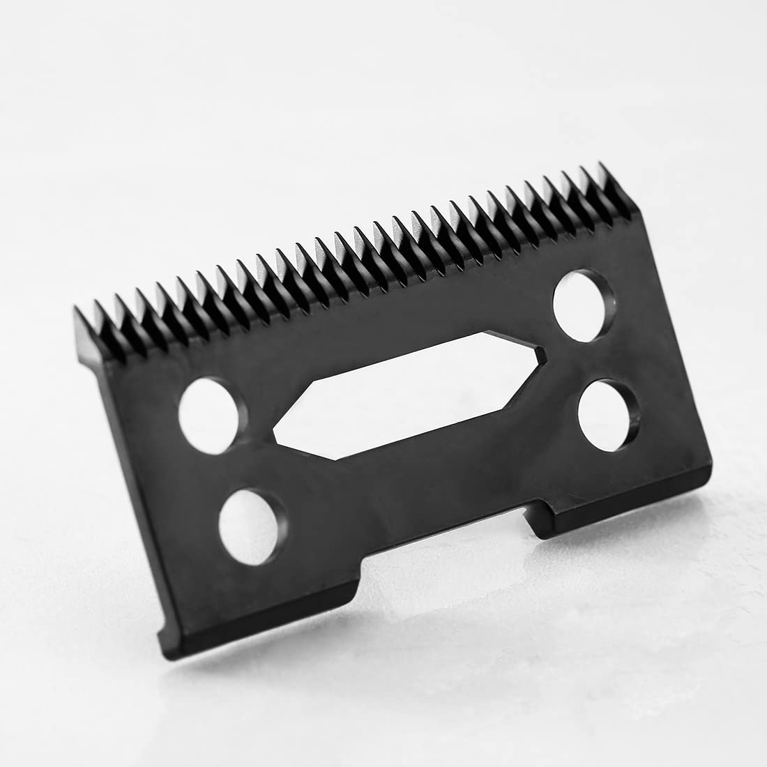 MAWAER 3 PCS Black PRO Hair Clipper Replacement Ceramic Blades fit Wahl Magic Clip Senior Cordless Clipper