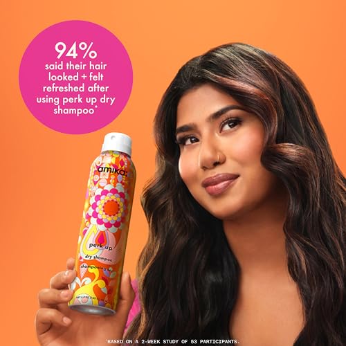 Amika Perk Up Talc-Free Dry Shampoo with Pink Grapefruit & Vanilla - 2.5 oz
