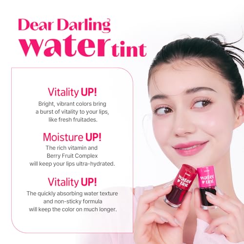 ETUDE Dear Darling Water Tint – Orange Ade Lip & Cheek Stain