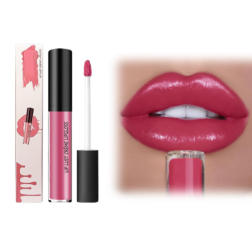 Long Lasting Cream Texture Lipstick - 12 Vibrant Colors | Hydrating Velvet Lip Makeup