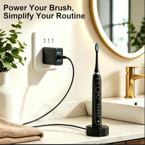 Replacement Charging Dock for AquaSonic Black Series Electric Toothbrush