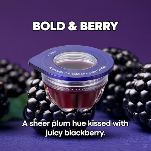 TONYMOLY Blackberry Jelly Lip Melt – Hydrating Lip Oil & Balm