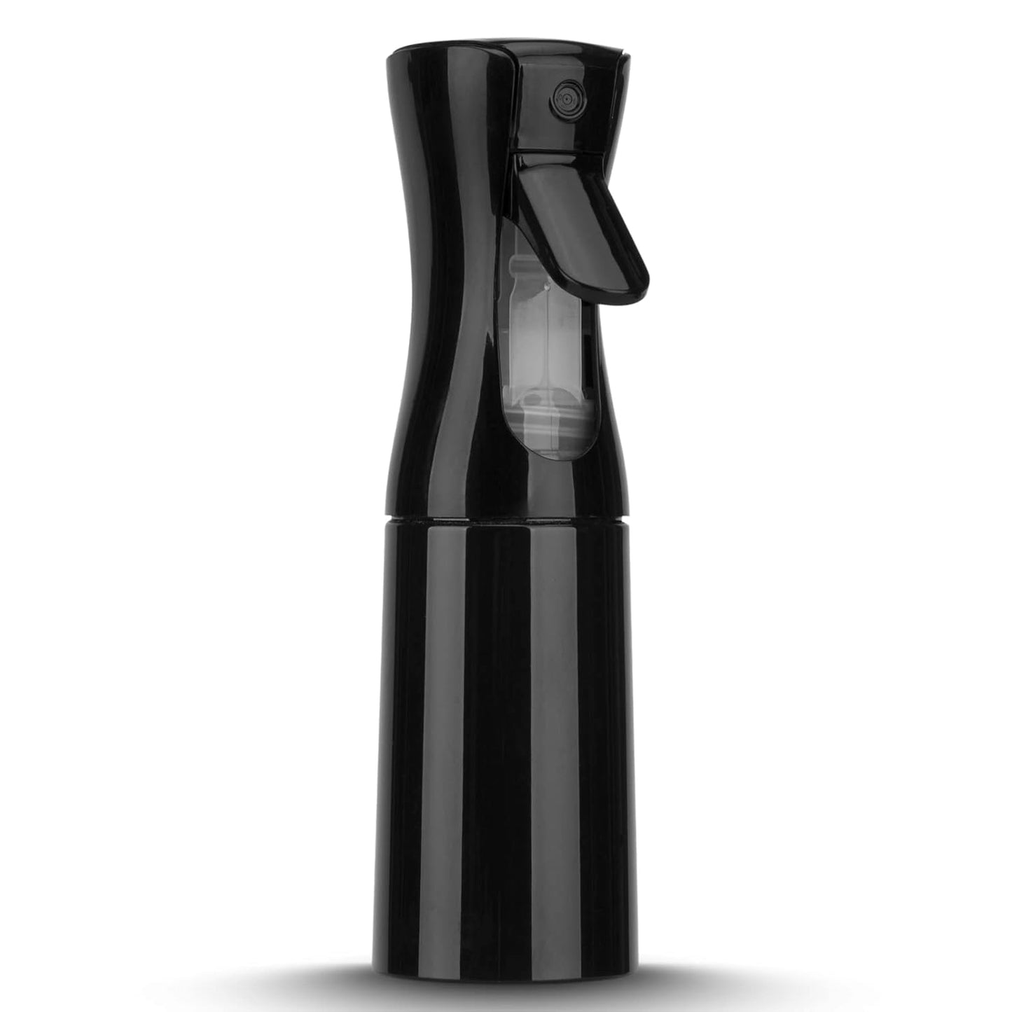 Continuous Ultra Fine Mist Spray Bottle for Hair | 6.8oz Black | Ideal for Salons, Skin Care, and Cleaning
