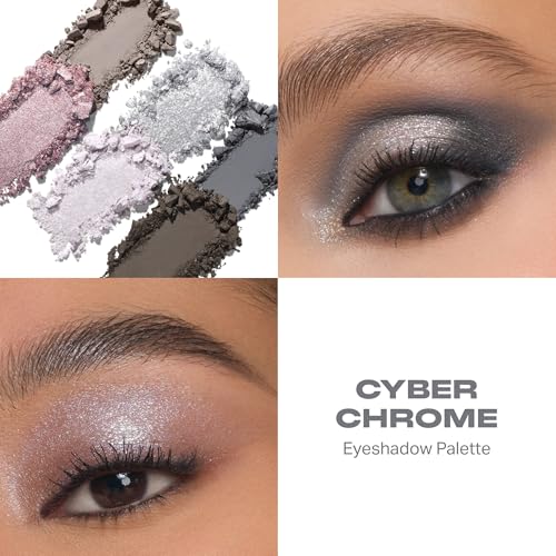 Morphe ChromaPlus 6-Pan Eyeshadow Palette - Matte, Shimmer & Metallic