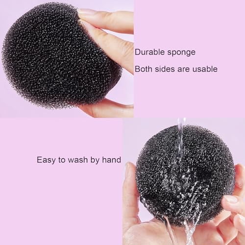 TYSSELY Makeup Brush Cleaner Sponge - 2 Pack for Quick Color Change