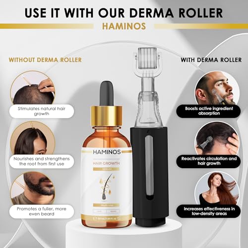 Hair Growth Serum with Rosemary & Ginseng – 50ml Anti-Hair Loss Formula