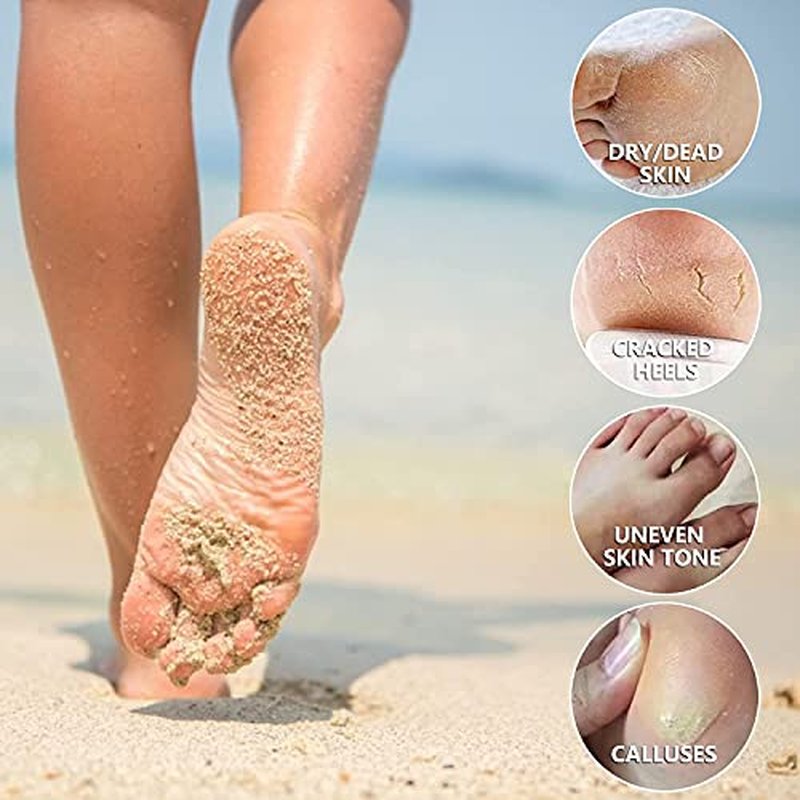 5 Pack Foot Peeling Mask,Exfoliator Peel Off Calluses Dead Skin Callus Remover,Foot Mask for Dry Cracked Feet,Foot Peel Masks for Men and Women Feet Peeling Mask for Fathers Day Gift,Gifts for Him