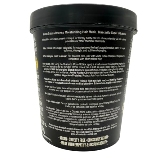 Lola Morte Subita Hair Mask for Dry, Damaged & Frizzy Hair - 15.87 oz