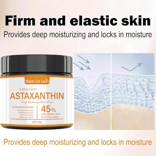 Astaxanthin Face Cream for Anti-Aging & Deep Moisturizing - 2PCS