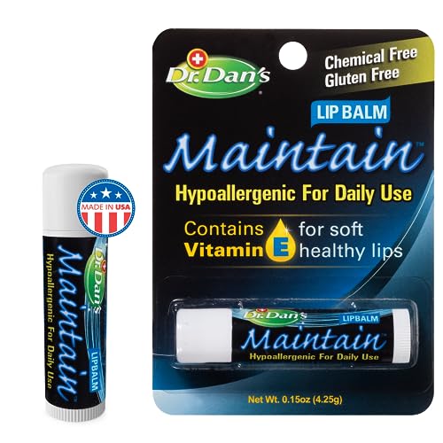 Dr. Dan's Maintain Lip Balm with Vitamin E - Hydrating & Gentle