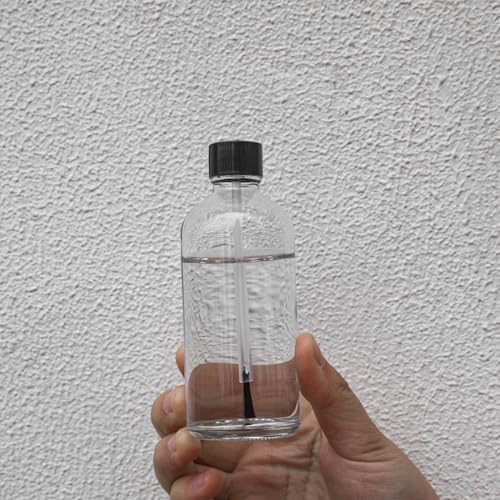 100ML Large Empty Nail Polish Bottles - Refillable Glass with Brush