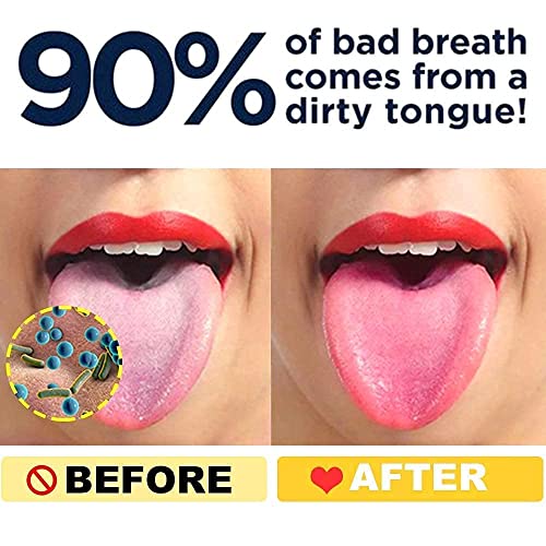 Pure Copper Tongue Scraper - Ergonomic Oral Care Cleaner (12-Piece Set)