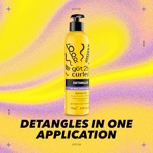 got2b Curled Detangler Leave-In for Curly Hair, 7.5 Fl Oz
