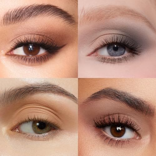 MYSTER ROSEY Nude Matte Eyeshadow Palette - 9 Neutral Browns, Waterproof, Long-Lasting