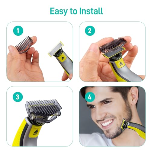 Philips Norelco OneBlade Guide Combs Set | 1/3/5mm Trimmer Guards