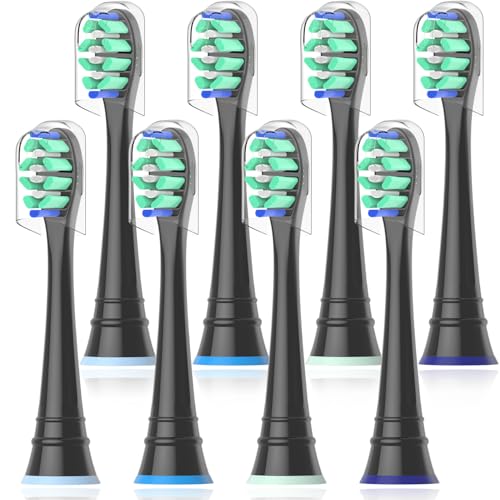 Cusnikelo Replacement Heads for Philips Sonicare Toothbrush - 8 Pack
