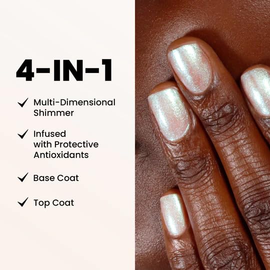 LONDONTOWN kur Shimmer Nail Highlighter – Iridescent Vegan Nail Treatment