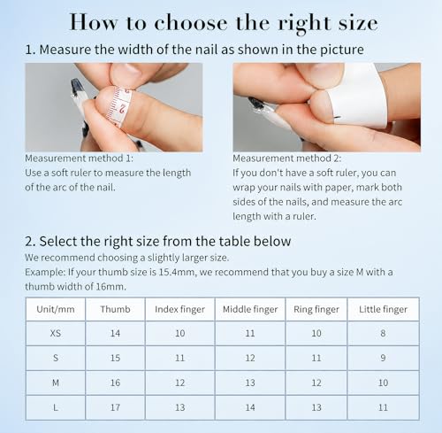 SWEKKE Short Square Press-On Nails Style 15 - Reusable White French Tips