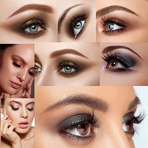 Virtegasas 9-Color Glitter Eyeshadow Palette - Waterproof & Long-lasting