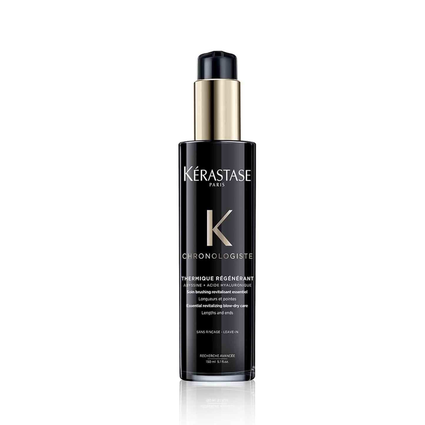 Kerastase Chronologiste Hair Serum - Heat Protectant with Argan Oil | Controls Frizz & Strengthens, 5.1 Fl Oz