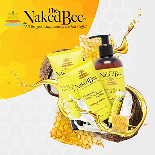 The Naked Bee Lavender & Beeswax Body Lotion - 6.7 oz Moisturizing Lotion for All Skin Types