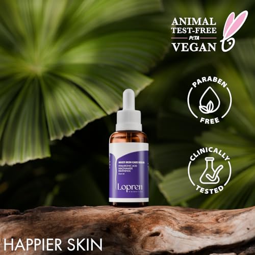 Lopren Niacinamide & Hyaluronic Serum – Oil Control, Pore Minimizer, Blemish & Hydrating Face Serum