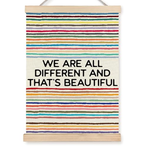 URLLUAE 12x16 Inch Rainbow Inspirational Poster Frame