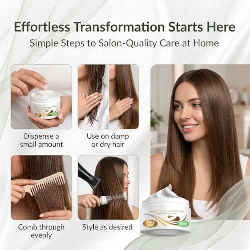VITAMINS Hair Cosmetics Keratin Leave-In Conditioner for Coarse Thick Hair
